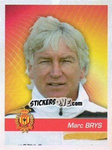 Cromo Entraineur Marc Brys - FOOT Belgium 2011-2012 - Panini