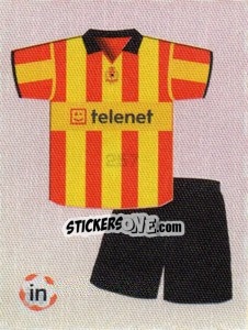 Sticker Kit Home - FOOT Belgium 2011-2012 n. 257 - Panini