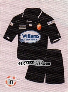 Sticker Kit Home - FOOT Belgium 2011-2012 n. 263 - Panini