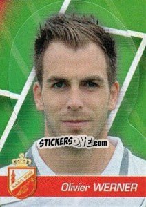 Figurina Olivier Werner - FOOT Belgium 2011-2012 n. 267 - Panini