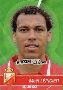 Figurina Mael Lepicier - FOOT Belgium 2011-2012 - Panini