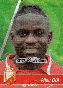 Cromo Aliou Dia - FOOT Belgium 2011-2012 - Panini