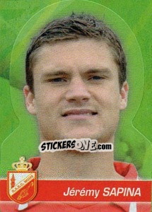 Sticker Jeremy Sapina - FOOT Belgium 2011-2012 n. 275 - Panini