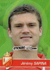 Figurina Jeremy Sapina - FOOT Belgium 2011-2012 - Panini