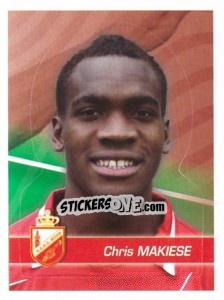 Sticker Chris Makiese - FOOT Belgium 2011-2012 - Panini