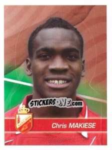 Sticker Chris Makiese - FOOT Belgium 2011-2012 n. 284 - Panini