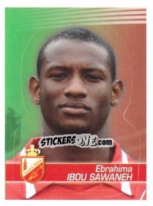 Cromo Ebrahima Ibou Sawaneh - FOOT Belgium 2011-2012 n. 286 - Panini