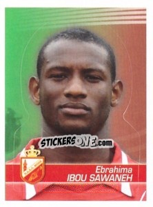 Cromo Ebrahima Ibou Sawaneh - FOOT Belgium 2011-2012 - Panini