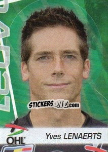 Sticker Yves Lenaerts - FOOT Belgium 2011-2012 - Panini