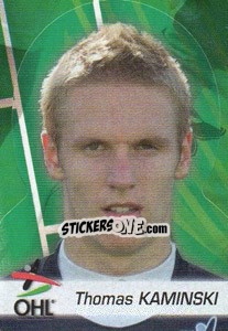 Sticker Thomas Kaminski - FOOT Belgium 2011-2012 n. 288 - Panini