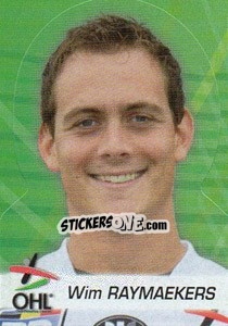 Cromo Wim Raymaekers - FOOT Belgium 2011-2012 - Panini