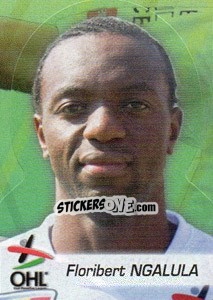 Cromo Floribert Ngalula - FOOT Belgium 2011-2012 - Panini