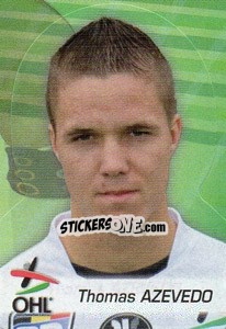 Sticker Thomas Azevedo - FOOT Belgium 2011-2012 n. 303 - Panini