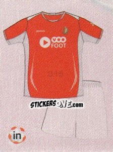 Sticker Kit Home - FOOT Belgium 2011-2012 - Panini