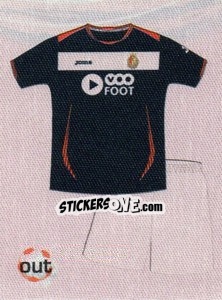 Sticker Kit Away - FOOT Belgium 2011-2012 n. 316 - Panini