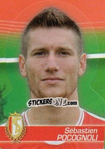 Sticker Sebastien Pocognoli - FOOT Belgium 2011-2012 - Panini