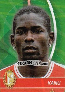 Figurina Kanu - FOOT Belgium 2011-2012 - Panini