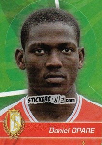 Sticker Daniel Opare - FOOT Belgium 2011-2012 n. 324 - Panini