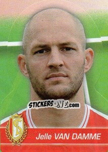 Sticker Jelle Van Damme - FOOT Belgium 2011-2012 n. 327 - Panini