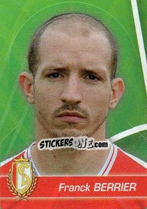 Sticker Franck Berrier - FOOT Belgium 2011-2012 - Panini