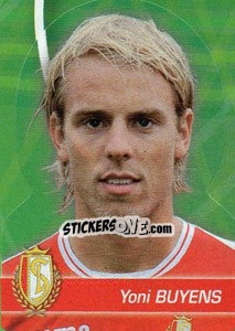 Sticker Yoni Buyens - FOOT Belgium 2011-2012 n. 329 - Panini