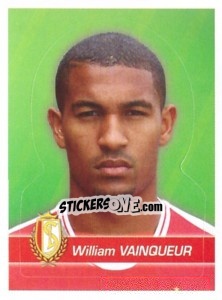 Sticker William Vainqueur - FOOT Belgium 2011-2012 - Panini