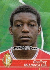 Sticker Geoffrey Mujangi Bia - FOOT Belgium 2011-2012 - Panini