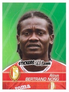 Cromo Aloys Bertrand Nong - FOOT Belgium 2011-2012 n. 334 - Panini