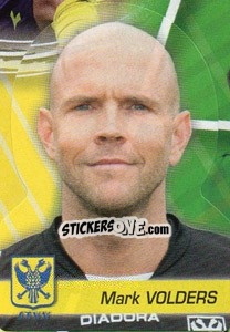 Cromo Mark Volders - FOOT Belgium 2011-2012 - Panini