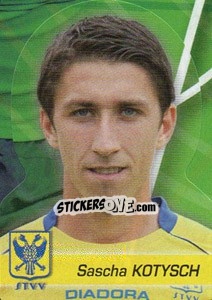 Sticker Sascha Kotysch - FOOT Belgium 2011-2012 - Panini