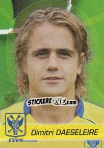 Sticker Dimitri Daeseleire - FOOT Belgium 2011-2012 n. 344 - Panini