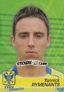 Sticker Yannick Rymenants - FOOT Belgium 2011-2012 n. 346 - Panini