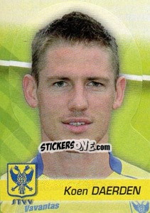 Figurina Koen Daerden - FOOT Belgium 2011-2012 n. 348 - Panini