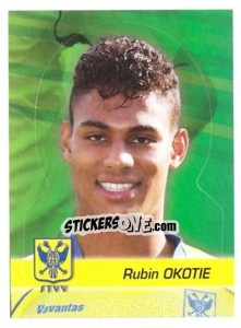 Sticker Rubin Okotie - FOOT Belgium 2011-2012 - Panini