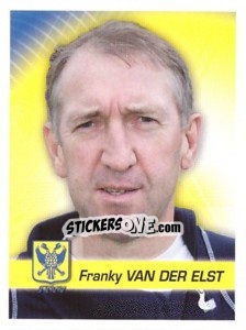 Sticker Entraineur Franky Van Der Elst