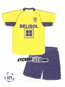 Sticker Kit Home - FOOT Belgium 2011-2012 - Panini