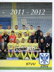 Figurina Equipe - FOOT Belgium 2011-2012 - Panini