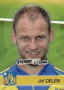 Sticker Jef Delen - FOOT Belgium 2011-2012 n. 373 - Panini