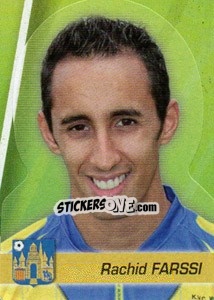 Sticker Rachid Farssi - FOOT Belgium 2011-2012 n. 384 - Panini