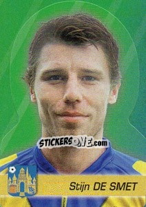 Sticker Stijn De Smet - FOOT Belgium 2011-2012 - Panini