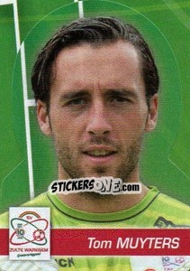 Sticker Tom Muyters - FOOT Belgium 2011-2012 n. 392 - Panini