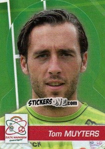 Sticker Tom Muyters - FOOT Belgium 2011-2012 - Panini