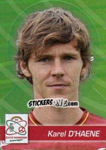 Sticker Karel D'Haene - FOOT Belgium 2011-2012 - Panini