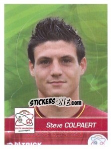 Sticker Steve Colpaert - FOOT Belgium 2011-2012 - Panini