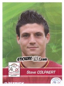 Cromo Steve Colpaert - FOOT Belgium 2011-2012 - Panini