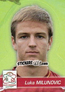 Figurina Luka Milunovic - FOOT Belgium 2011-2012 - Panini