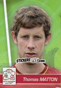 Cromo Thomas Matton - FOOT Belgium 2011-2012 - Panini