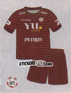 Sticker Kit Home - FOOT Belgium 2011-2012 n. 413 - Panini