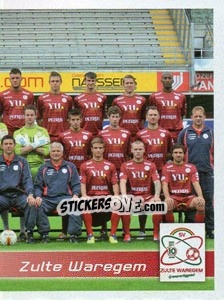 Figurina Equipe - FOOT Belgium 2011-2012 - Panini