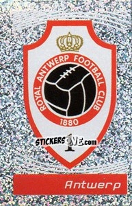 Sticker Embleme Antwerp FC - FOOT Belgium 2011-2012 - Panini